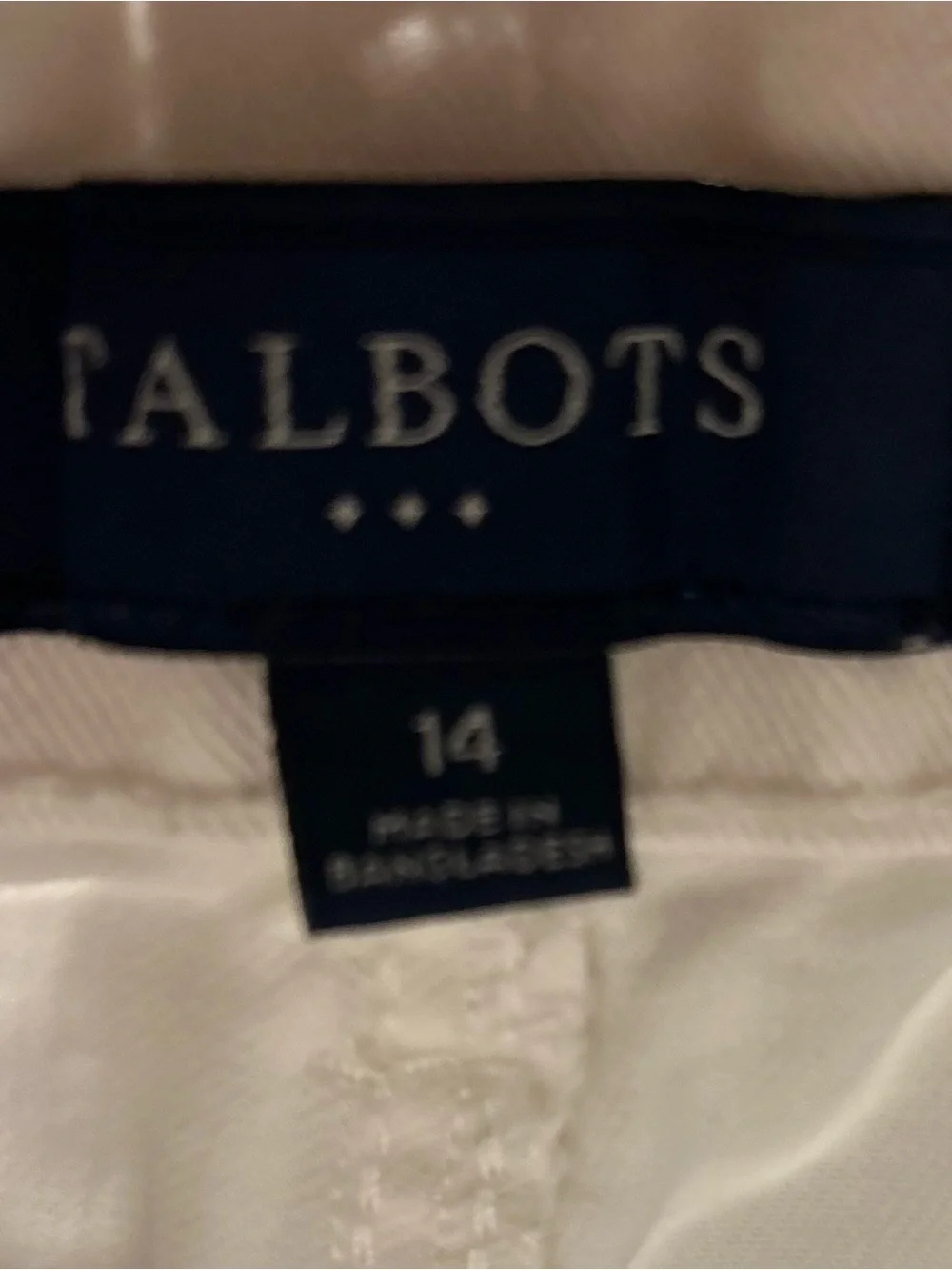 Talbots Simply Flattering Boyfriend Shorts